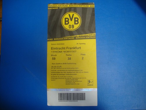Ticket bvb dortmund - ticket,