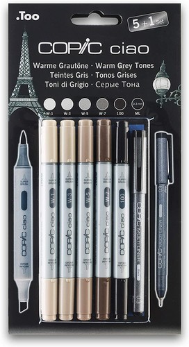 Copic hobbymarker ciao set - copic, 5+1