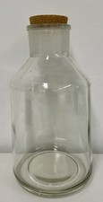 2000 ml, 2 Liter, 2 L Laborglas Weithalsflasche Apothekerglas Schott Duran Glas