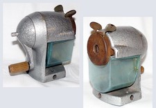 DDR Spitzer Modell ASIS Spitzmaschine, Bleistiftanspitzer DEFEKT spitzt nicht Au