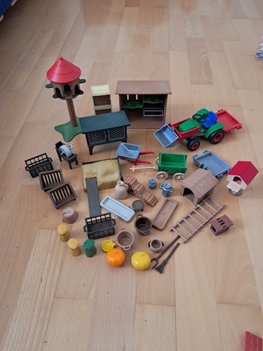 Playmobil bauernhof zubehör - ,