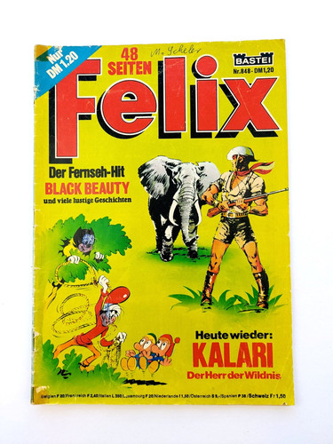 Bastei comic felix band 848 - bastei,