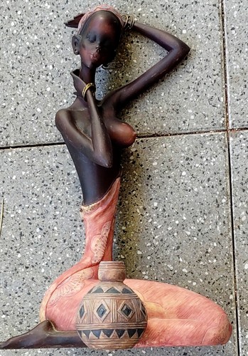 Afrikanische frauenfigur - afrikanische,