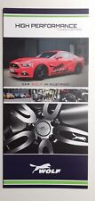 Wolf Racing: Ford Tuning (Falt-Prospekt); 2019