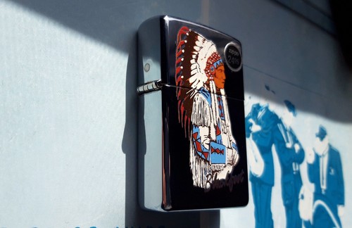Zippo indian blackfoot - blackfoot,