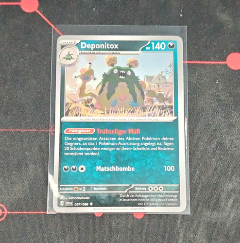 Pokémon tcg deponitox 057 - tcg, 057/066