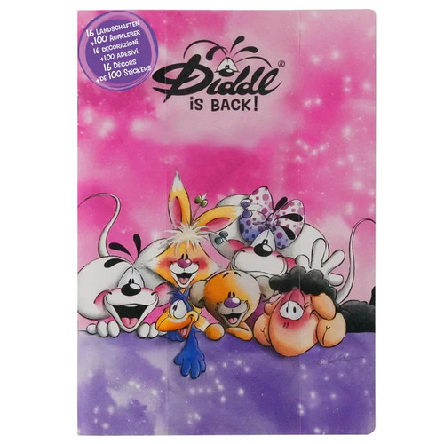 Diddl back stickerheft - back,