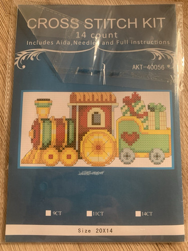 Kreuzstich stickpackung zug - stickpackung,
