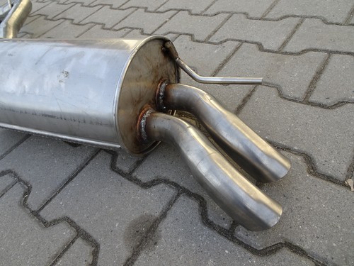 Edelstahl auspuff für - edelstahl,