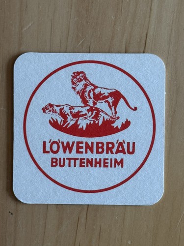 Bierdeckel löwenbräu - bierdeckel,