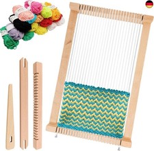 Webrahmen Kinder,Holz Webstuhl