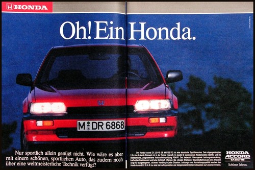Honda accord 0 - 2.0, i16