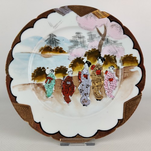 Japan porzellan dessertteller - porzellan,