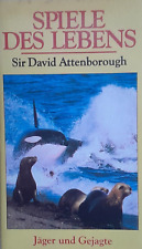 Spiele des Lebens  Jäger und Gejagte    Sir David Attenborough  VHS Vidiocasette