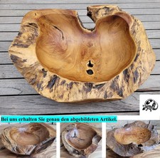 Holzschale aus Teakholz