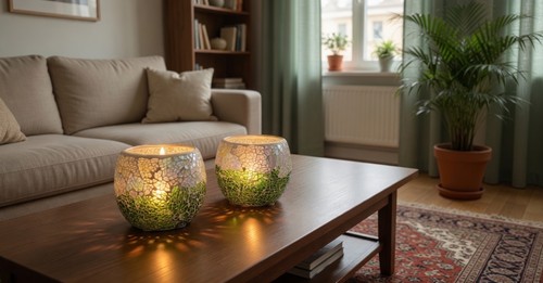 Windlichter 2er set - -,