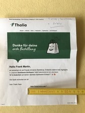 10 % Thalia Gutschein für