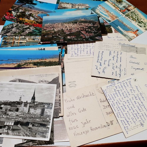 Gebraucht viele postkarten aus - gebraucht,
