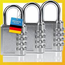 Zahlenschloss Sicherheitsschloss Vorhängeschloss Reiseschloss Bügelschloss 50mm