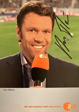 Autogramm urs meier - meier, fifa