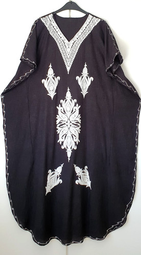 Kaftan damen kleid lang - 🖤,