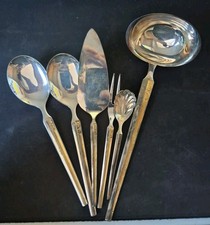 Drache Solingen Luxador Kelle, Tortenheber Usw 6x 100.er Silber +Vergoldung