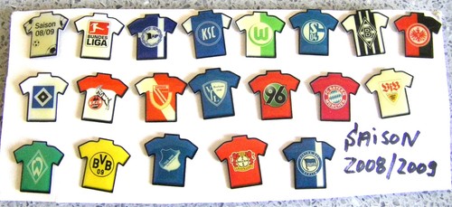 Bundesliga pins von - 20,