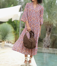 432492^ Heine Damen Maxi Kleid