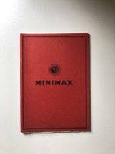 Minimax  Feuerlöscher und Großgeräte -  orig. Preisliste 1935 
