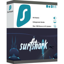 Surfshark VPN 2026 | 1-2 Jahre | 1 User | Unbegrenzte Geräte Sofortversand | Neu