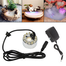 LED Aquarium Nebler Licht Luftbefeuchter Nebelmaschine Fog Ultraschall + Stecker