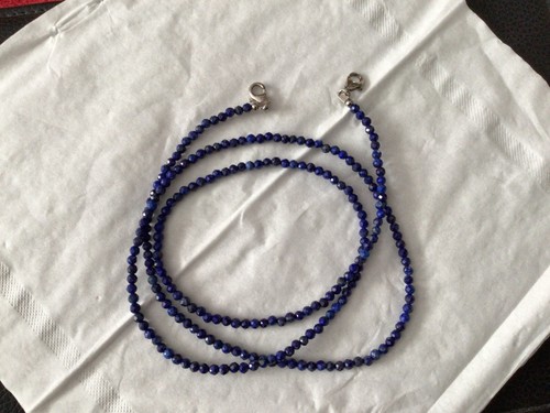Lapislazuli silberkette - lapislazuli,