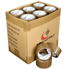 Paketklebeband Braun 36 Rollen Packband Klebeband 66 Meter Paketband 48mm 