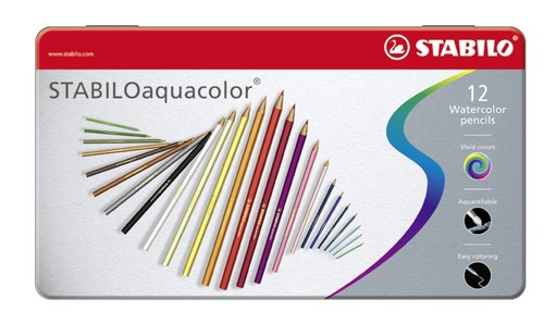 Aquarell buntstift stabilo - -,
