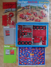 INNEN TOP: Fischertechnik GRUNDKASTEN 100! 50 + 50/1 +MEGAVIELE  EXTRATEILE