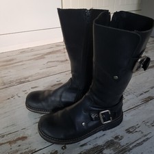 KICKERS Stiefel Stiefeletten Boots Gr.38 schwarz