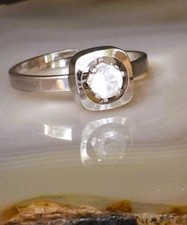 Ring Silber 925 Bergkristall