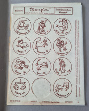 Typofix - Grafischer Spezialbetrieb Saalfeld - Blatt 4174 -  Tierkreiszeichen