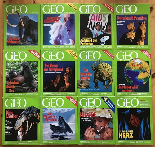 Geo magazin zeitschrift - geo,