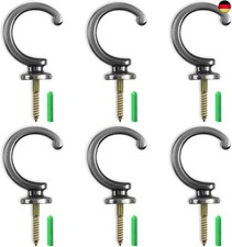 6 Stück Gardinenhalter