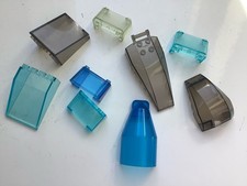 Lego Fensterscheiben Ersatzteile Windschutzscheibe Auto Flugzeug