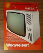 Seltene Werbung vintage WEGA
