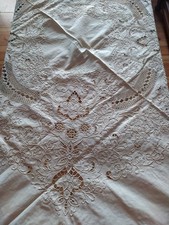 Tischdecke   handbestickt-