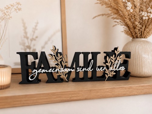 Familien deko familie - familien-deko, „familie“