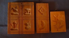 Springerle-Model, 3 Stück