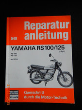 Reparaturanleitung Yamaha RS100 RS125 , Bucheli 548  ab Baujahr 1974