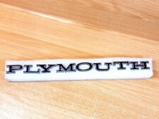 PLYMOUTH - BUCHSTABEN / EMBLEM - SET - ORIGINAL - RARITÄT - USA