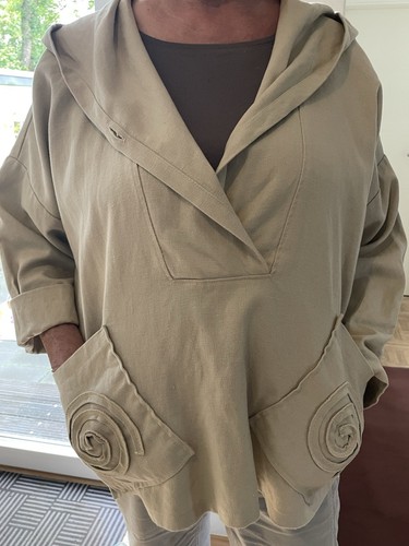 Lagenlook überzieher jacke - Überzieher,