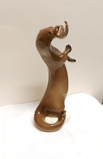 Fischotter mit Fisch, Made in Russia, TOP, 22 cm  ! ! !