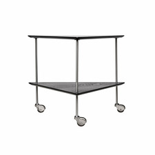 Fritz Hansen AJ Trolley Beistelltisch Servierwagen Couchtisch Sofatisch schwarz